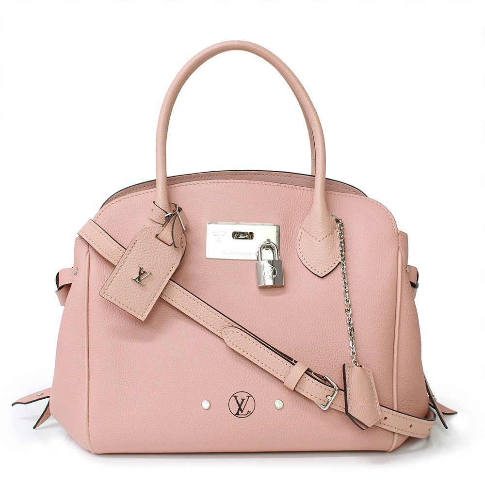 Louis Vuitton Calf Leather Mira PM 2way Bag Rose Poodle